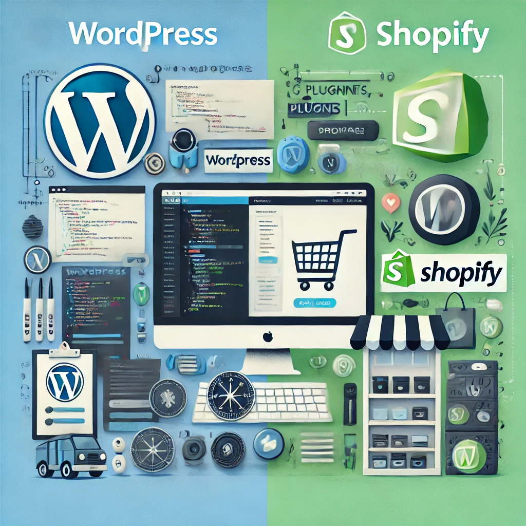 WordPress and Shopify